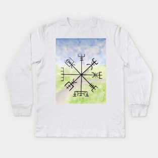 Vegvisir Kids Long Sleeve T-Shirt